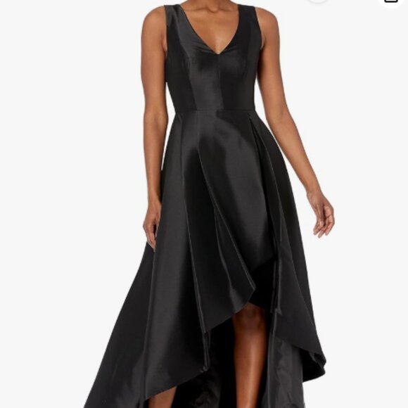 Women's Size 12 Calvin Klein Black Formal High Low Dress - Picture 1 of 3